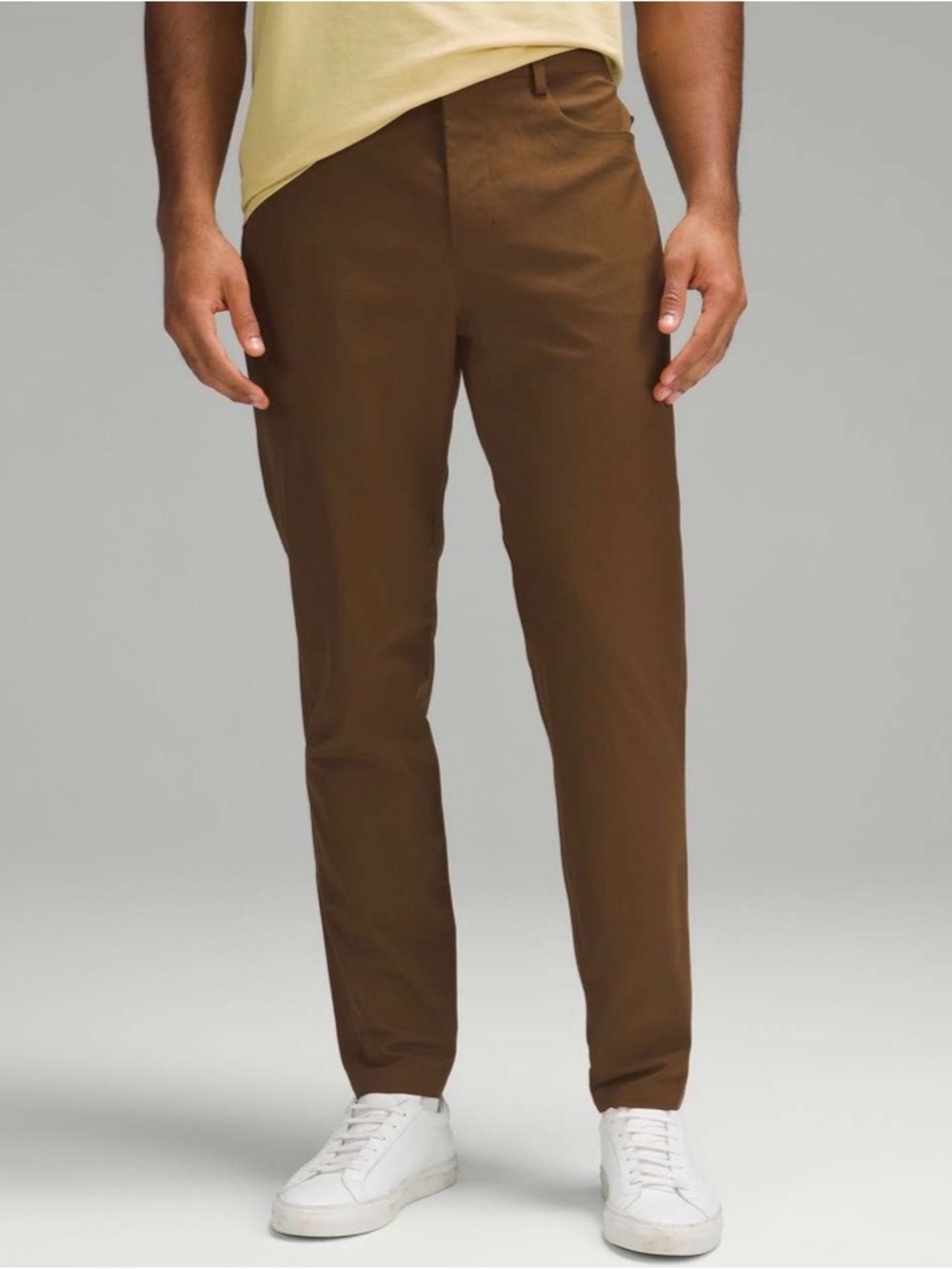 lululemon athletica Men’s ABC Bonded Twill Slim-Fit Pant — size 30